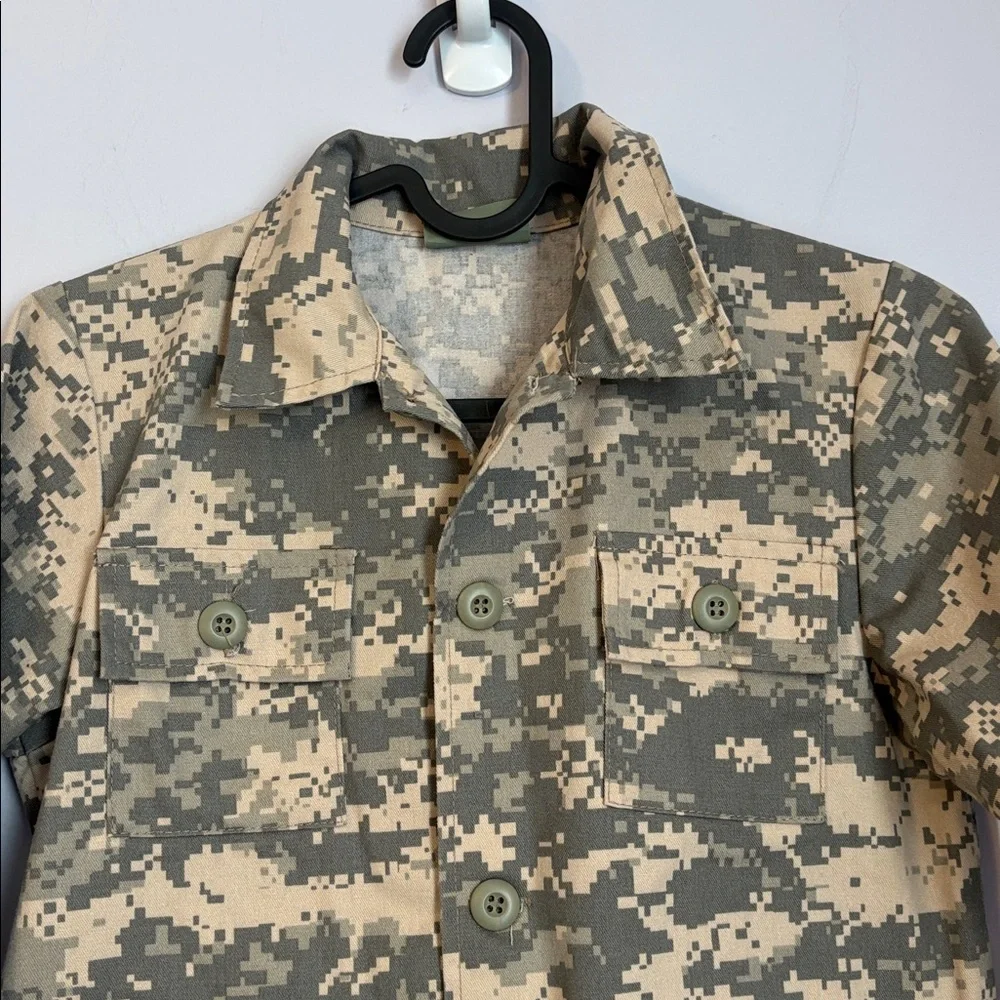 Rothco Jr. GI BDU Camo Button Shirt size M